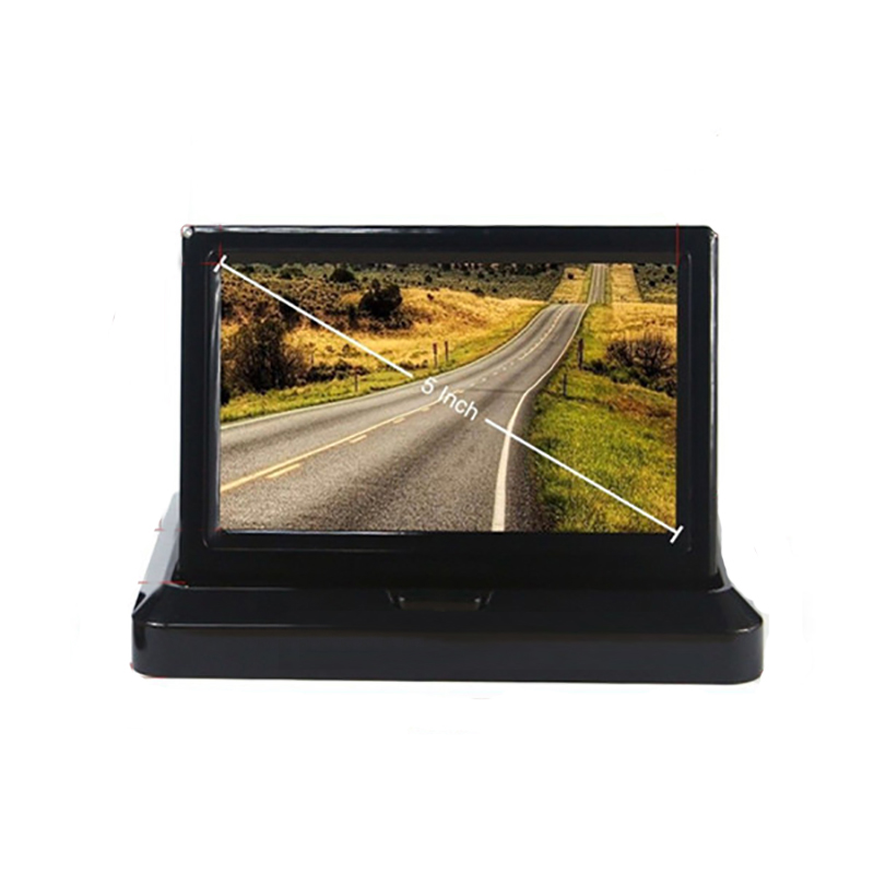 Màn Hình LCD Ô Tô 5 Inch 800*480P 2 Cổng AV (Loại Gấp)