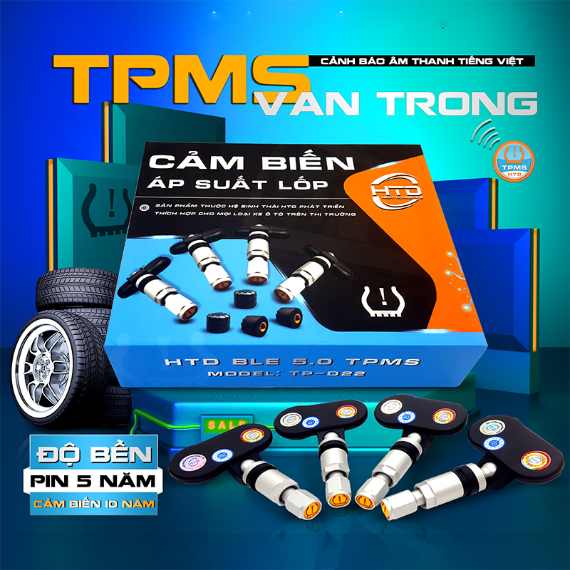 Cảm Biến Áp Suất Lốp Van Trong HTD TPMS TP-D22